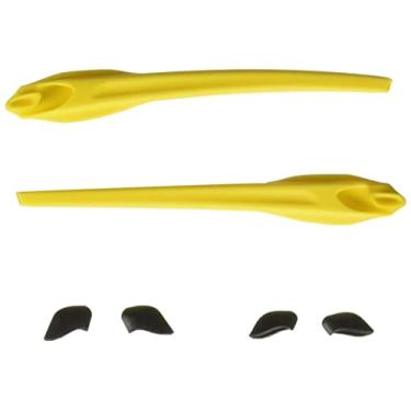 Imagem de Oakley Lentes de óculos de sol retangulares Flak 2.0 XL, Amarelo, One Size