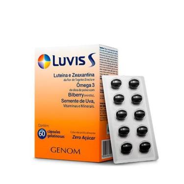 Imagem de Suplemento Vitamínico Luvis S Com 60 Cápsulas Gelatinosas - Genom