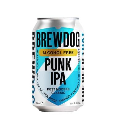 Imagem de Cerveja Brewdog Punk Ipa 0,5% Álcool Lt 330ml