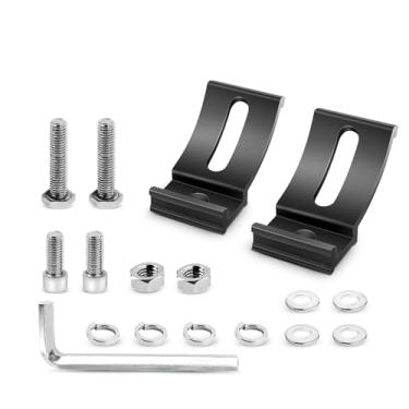 Imagem de Nilight 2 peças de suportes de montagem de base universal para barra de luz LED, 2 anos de garantia, modelo: 90035B