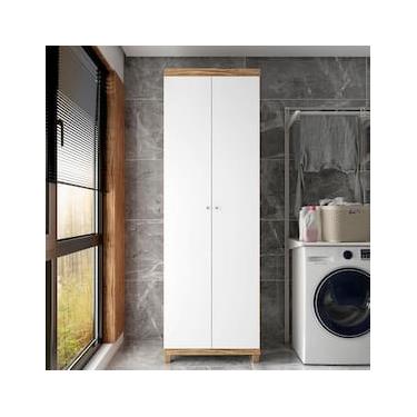 Imagem de Armário Multiuso Bartira Gigante com 2 Portas e 5 Prateleiras - 69,9cm de largura