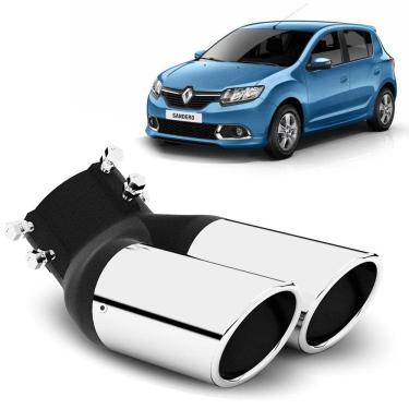 Imagem de Ponteira De Escapamento Renault Sandero 2015 Até 2023 Classic