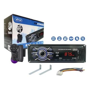 Imagem de Auto Rádio Som Mp3 Player Automotivo Carro Bluetooth knup KPC-30BH Fm Sd Usb Controle