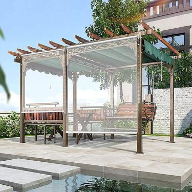 Imagem de Persianas, venezianas, impermeáveis e à prova de UV, persianas internas/externas/jardim/varanda, personalizadas (tamanho: 100 cm x 120 cm/39,3" x 47,2") ()