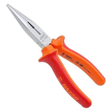 Imagem de ALICATE BICO MEIA-CANA LONGO 8" VDE - 610437