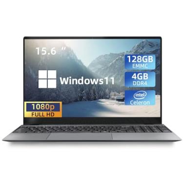 Imagem de Laptop Windows 11, Pentium J3710 Quad core de 13,5 polegadas, 4 GB de RAM + SSD de 128 GB, notebook fino e leve, painel 3 K 3000 x 2000, Wi-Fi 5G + AC, corpo todo em metal, teclado retroiluminado,