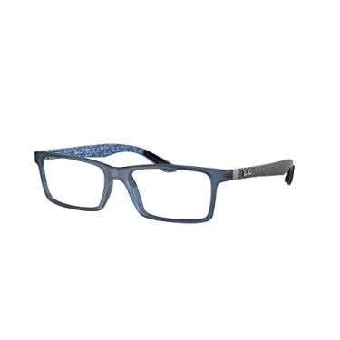 Imagem de Óculos de Grau Ray Ban Tech RB8901 Azul Lente Tam 55