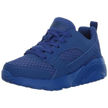 Imagem de Skechers Tênis Uno Lite-ronzo para meninos, Azul, 3 Little Kid