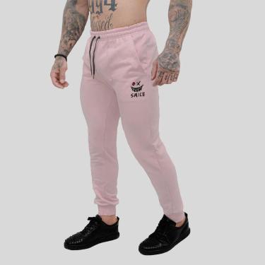 Imagem de Calça Moletom Masculino Jogger Slim Agasalho Flanelado Carinha Feliz-Masculino