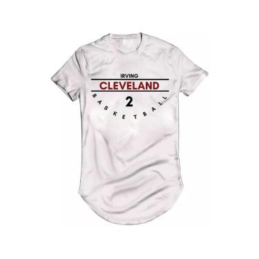 Imagem de Camiseta Longline Basquete Kyrie Irving Cleveland Cavalier
