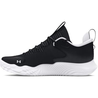 Imagem de Under Armour Tênis de vôlei feminino Flow Ace Low, (001) Preto/Branco/Branco, 10