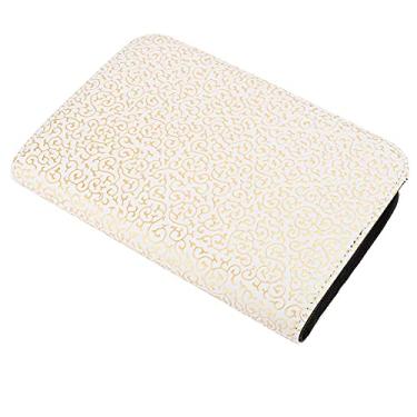 Imagem de Tesoura Bolsa de armazenamento, bolsa de armazenamento, fácil de puxar Ferramentas de higiene doméstica Ferramentas de higiene pessoal Estilista para loja de salão de beleza profissional(platina)