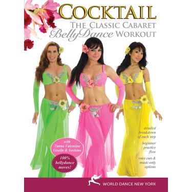 Imagem de Cocktail - The Classic Cabaret Belly Dance Workout, with Tanna: A complete bellydance fitness class, including beginner belly dance instruction