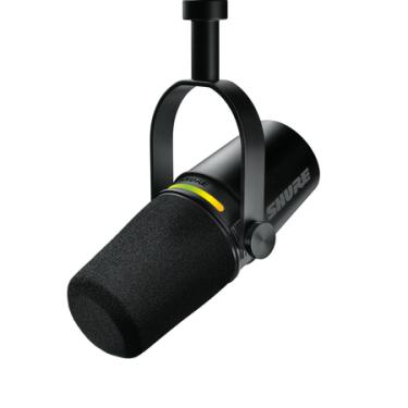 Imagem de Microfone Shure MV7+ Podcast USB-C e XLR (Preto)