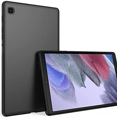 Imagem de Capa para Galaxy Tab A7 Lite 2021, PUXICU Slim Design Matte TPU Borracha Macia Silicone Capa Protetora para Samsung Galaxy Tab 7 Lite 22.1 cm 2021 Tablet (SM-T220/T225) - Preta