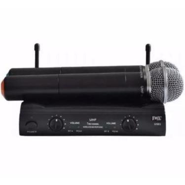 Imagem de Microfone Sem Fio UHF JWL U 585 Unidirecional 619-768 MHz