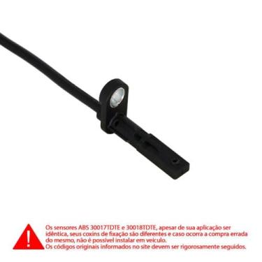 Imagem de SENSOR ABS TRASEIRO LD/LE para FIAT TORO 2.4 16V FLEX 16/... - DS