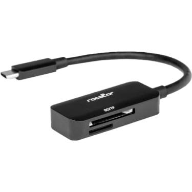 Imagem de Rocstor Memória externa USB-C CR multimídia - SDHC MICROSD - Preto
