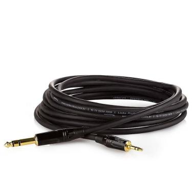 Imagem de Cabo P2 Estereo Para P10 Estereo Profissional - 20 Metros