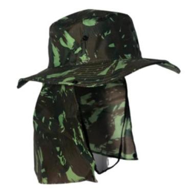 Imagem de Chapéu Australiano Pescador Boné de praia Pesca Proteção Solar Pescoço