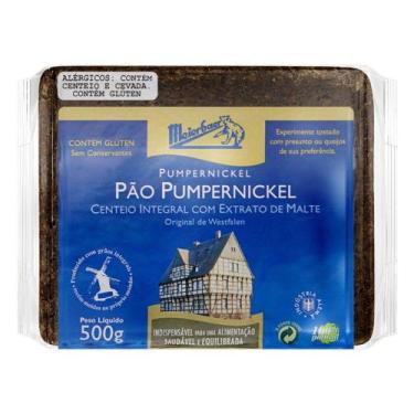 Imagem de Pão de Centeio Integral Pumpernickel Com Extrato de Malte Meierbaer 50