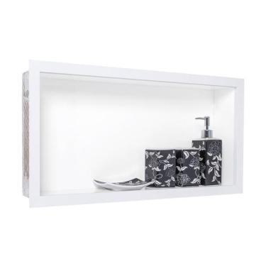 Imagem de Nicho Banheiro Porcelanato  30x50x(9) 9cm profundidade - Belo Nicho