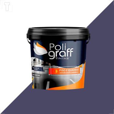 Imagem de Tinta poligraff pisos & quadras cinza 3600ml - RENOVE