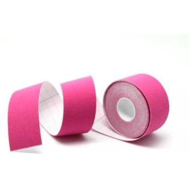 Imagem de Fita Kinésio Tape Bandagem Auxilio Muscular Academia Dores - OEM