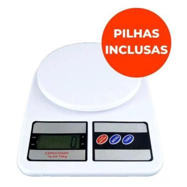 Imagem de Balança Digital Cozinha Comida Precisão 3g A 10kg A Pilha - Clink