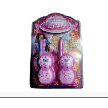 Imagem de Brinquedo Walkie Talkie Infantil Princesa Rádio Comunicador - TOYS
