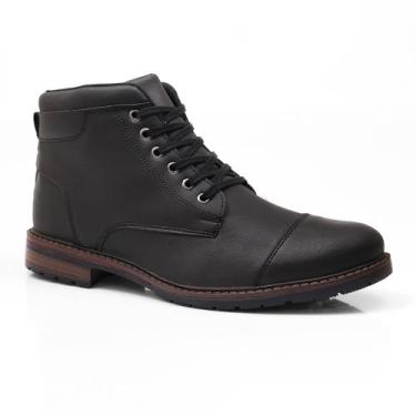 Imagem de Coturno Casual Masculino Bota Cano Alto Cadarço confortavel 37 ao 44 -