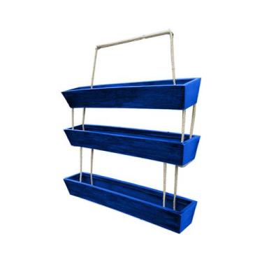 Imagem de Kit 3 Vaso Jardim Vertical Horta Floreira 100cm Polietileno - BGPLASTI