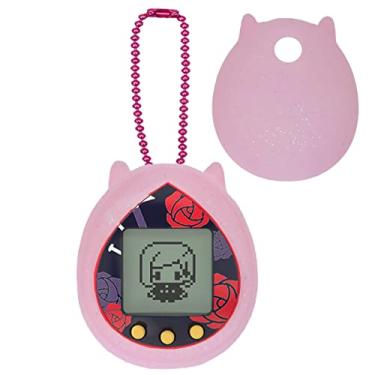 Imagem de JCHPINE Silicone Cover Case for Jujutsu Kaisen Tamagotchi Nano, Protective Sleeve Skin for Tamagotchi Hello Kitty and for PAC-Man Device Interactive Game Machine(Only Cover) (Transparent Pink)