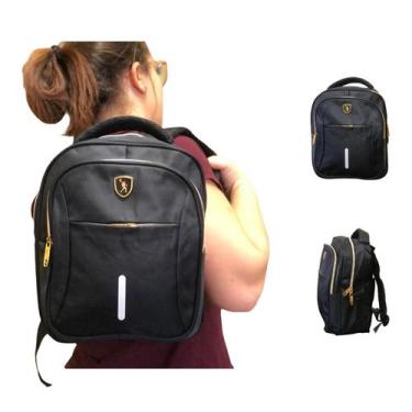 Imagem de Mochila Bolsa Feminina Pequena Casual Moda Linda Preto - Lynx produçõe