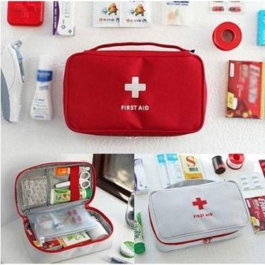 Imagem de Necessaire De Viagem Portátil Para Primeiros Socorros - oem, Azul, Cla