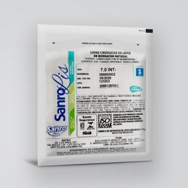 Imagem de 04 pares luva Esteril Sanro n.8.5