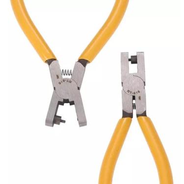 Imagem de Pulseira De Relógio Alicate De Furo De Couro Universal 2.0mm vermelho 
