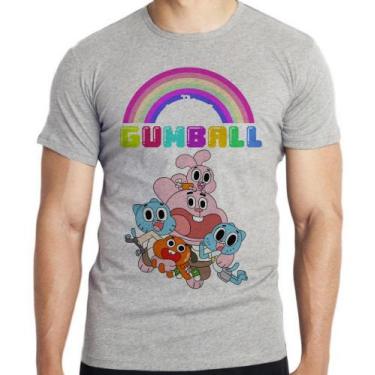 Imagem de Camiseta  incrivel mundo gumball Blusa criança infantil juvenil adulto