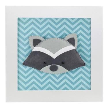 Imagem de Quadro Decorativo Guaxinim Quarto Bebê Infantil Menino Menina - Potinh