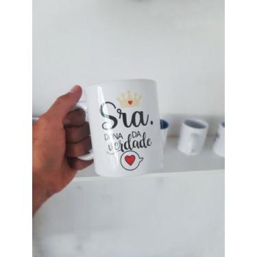 Imagem de Caneca personalizada com frase "Senhora dona da verdade" - Sublime