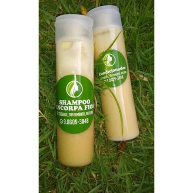 Imagem de Kit de shampoo e condicionador encorpa fios 100% naturais e artesanais
