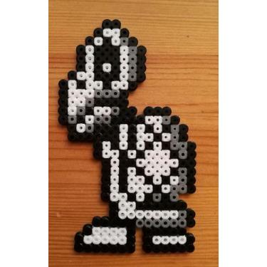 Imagem de Tartaruga - Koopa - Super Mario - Pixel Art Figura - Bitxelados