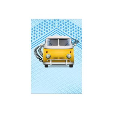 Imagem de Painel De Festa Vertical 1,50 x 2,20 - Carro Amarelo 022 - Via Cores