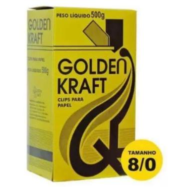 Imagem de Clips Nº8 Galvanizados Com 500 Gramas Golden Kraft