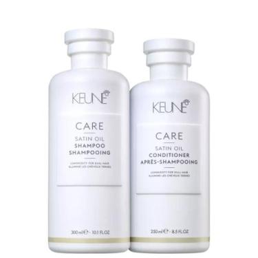 Imagem de Kit Keune Home Care Satin Oil (Shampoo + Condicionador)