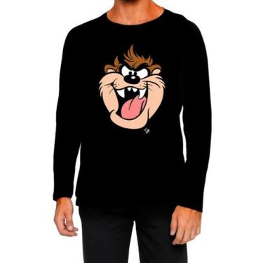 Imagem de Camiseta Manga Longa Ads taz mania looney tunes - Fabriqueta, P