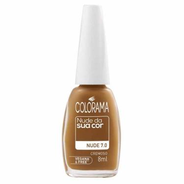 Imagem de Esmalte Cremoso Colorama Nude Da Sua Cor, 7.0
