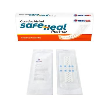 Imagem de CURATIVO VISÍVEL SAFE HEAL POST-OP 10x20 (5x15) 1UN KELOGEL, 10X20CM