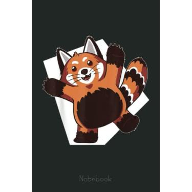 Imagem de Cute Red panda - Cute and fun animal Notebook: Cute Red Panda 110 Pages Class Note Taker Journal For High School College University Student