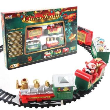 Imagem de Conjunto de Trem Elétrico Infantil - Brinquedo Seguro, Realista e de F